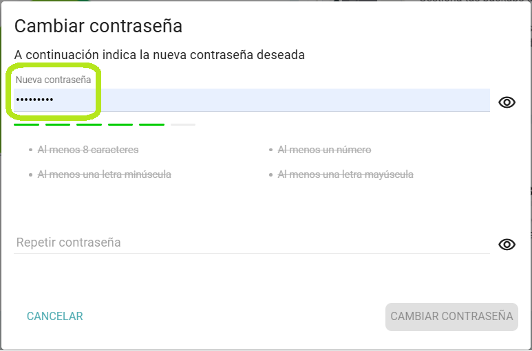 Ver y cambiar la contraseña de Cloud Backup 04.png