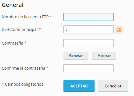 A Adir O Eliminar Una Cuenta Ftp Adicional Acens Centro De Ayuda